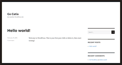Desktop Screenshot of gocatia.com