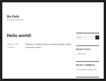 Tablet Screenshot of gocatia.com